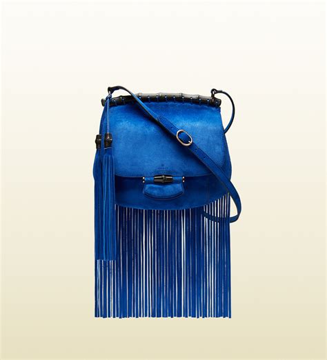 gucci nouveau suede fringe shoulder bag|nouveau On Sale .